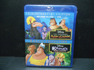 The Emperors New Groove/Kronks New Groove (Blu-ray, DVD, 2013, 3-Disc Set)