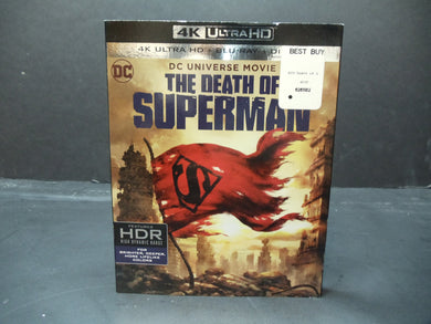 The Death of Superman (2018, 4K Ultra HD, Bluray, 2 Disc)