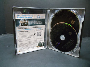 Fantastic Beasts: The Crimes of Grindelwald (4k, Bluray, 2 Disc, 2018)