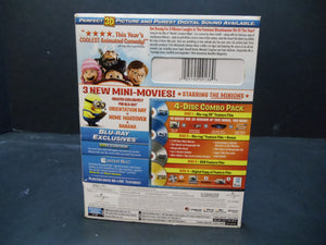 Despicable Me (Blu-ray, 3D, DVD, 2010, 4-Disc Set, )