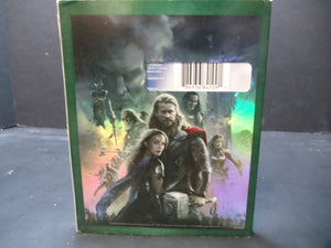 Thor: The Dark World (Blu-ray, 3D, 2014, 2-Disc Set, Loki Slipcover)