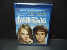 Load image into Gallery viewer, Paper Towns (Blu-ray/DVD, 2015, 2-Disc Set)