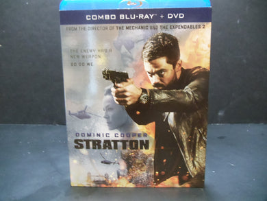 Stratton (BlueRay, DVD, 2 disc, 2018) Dominic Cooper, Connie Nielsen