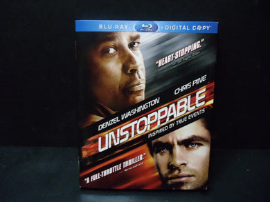 Unstoppable (Blu-ray Disc, 2011, 2-Disc) Denzel Washington