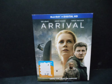 Arrival (Blu-ray Disc, 2017) Amy Adams, Jeremy Renner