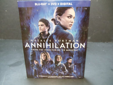 Annihilation (Blu-ray + DVD, 2018, 2 Disc) Natalie Portman, Jennifer Jason Leigh