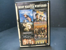 Load image into Gallery viewer, 6-Movie Most Wanted Westerns Collection 3 DVD Set Silverado Quick and the Dead