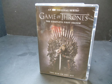 Game of Thrones: The Complete First Season (DVD, 2012, 5 Disc Set)