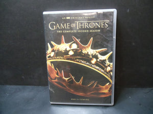 Game of Thrones The Complete Second Season (DVD, 5 Disc)