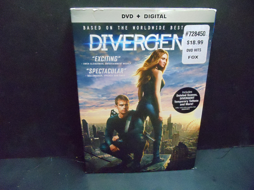 Divergent (DVD, 2014)