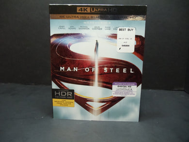 Man of Steel (4k Ultra HD, Blu-Ray, 2013)