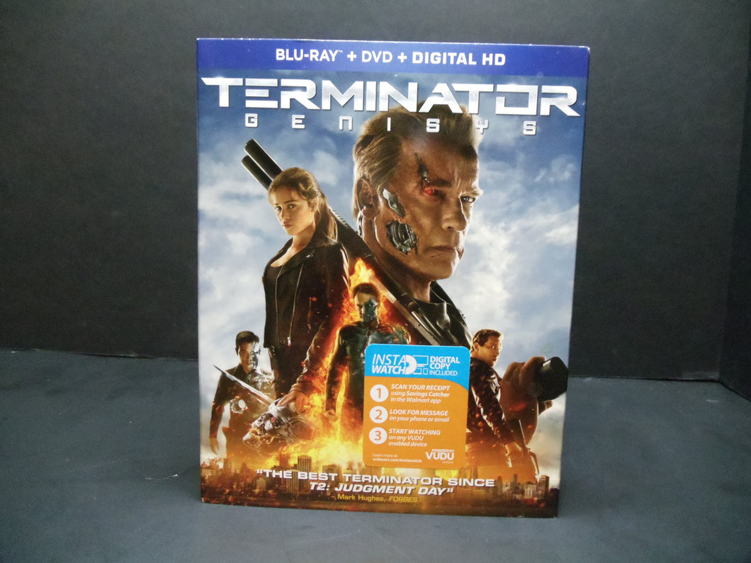 Terminator Genisys (Blu-ray, DVD, 2015, 2-Disc Set)