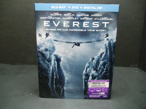 Everest (Blu-ray, DVD, 2016, 2-Disc)