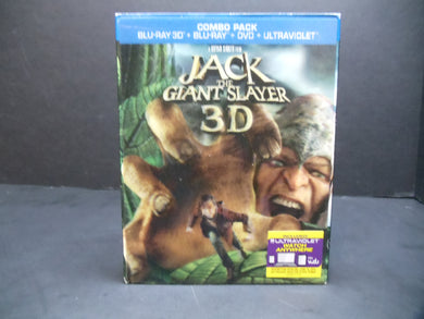 Jack the Giant Slayer (Blu-ray, 3D, DVD, 2013)