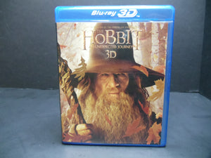 The Hobbitt - An Unexpected Journey (5-Disc, Blu-ray, 3D, DVD, 2012)