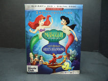 Load image into Gallery viewer, The Little Mermaid: Return to the Sea/Ariel&#39;s Beginning (Blu-ray, DVD, 2019)