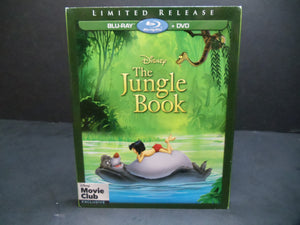 The Jungle Book (Blu-ray, DVD, 2019, 2-Disc set, Limited Edition)