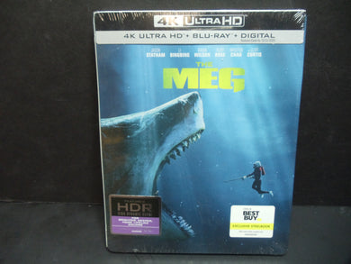 The Meg (4k Ultra HD, Blu-Ray, 2018, Steelbook)