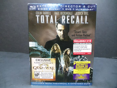 Total Recall (Blu-ray, DVD, 2012, 4-Disc Set)