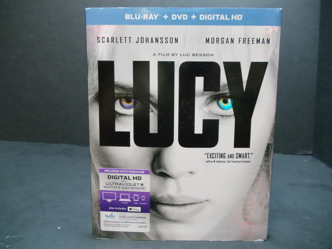 Lucy (Blu-ray, DVD, 2015, 2-Disc Set)