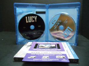 Lucy (Blu-ray, DVD, 2015, 2-Disc Set)