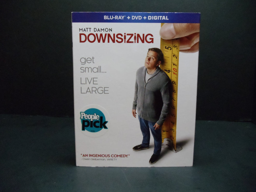 Downsizing (Blu-ray, DVD, 2018)