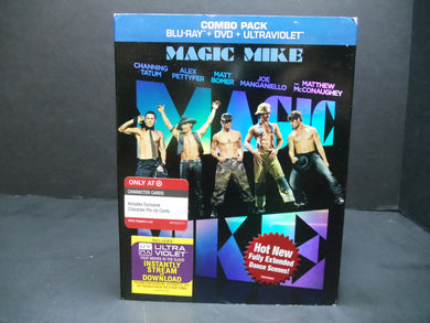 Magic Mike (Blu-ray, DVD, 2012, 2-Disc Set)