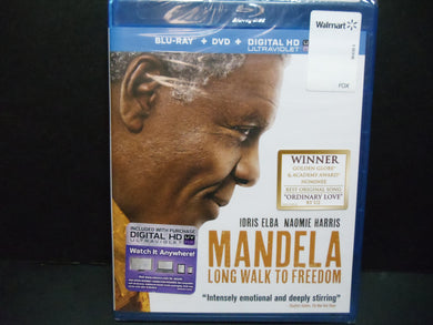 Mandela: Long Walk to Freedom (Blu-ray, DVD, 2014, 2-Disc Set)