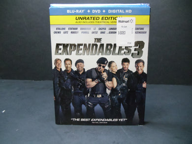 The Expendables 3 (Blu-ray, DVD, 2014, 2-Disc Set)