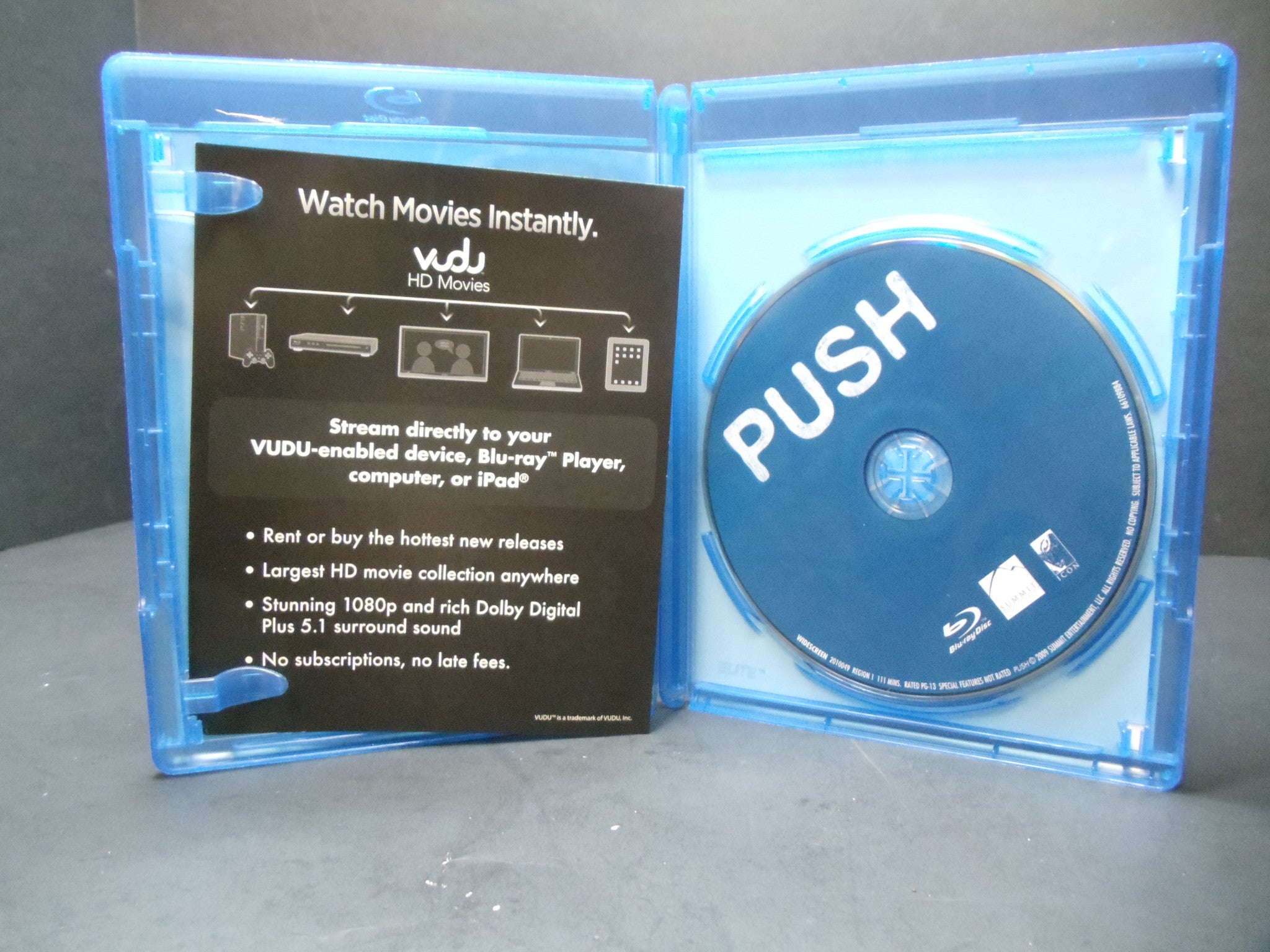  Push [Blu-Ray]: DVD et Blu-ray: Blu-ray