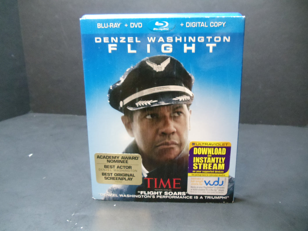 Flight (Blu-ray, DVD, 2013, 2-Disc Set)