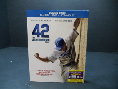 42 The Jackie Robinson Story (Blu-ray, DVD, 2 Disc, 2013)