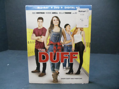 The DUFF (Blu-ray, DVD, 2015, 2-Disc Set)