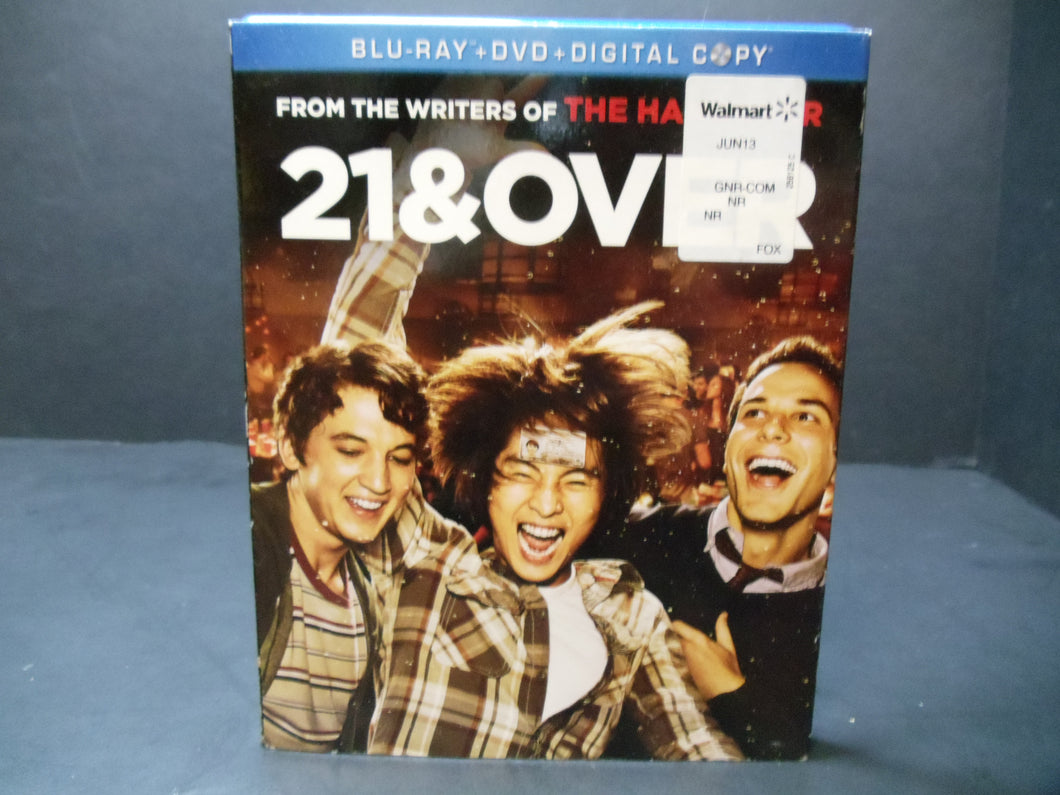 21 and Over (Blu-ray, DVD, 2013, 2-Disc Set)