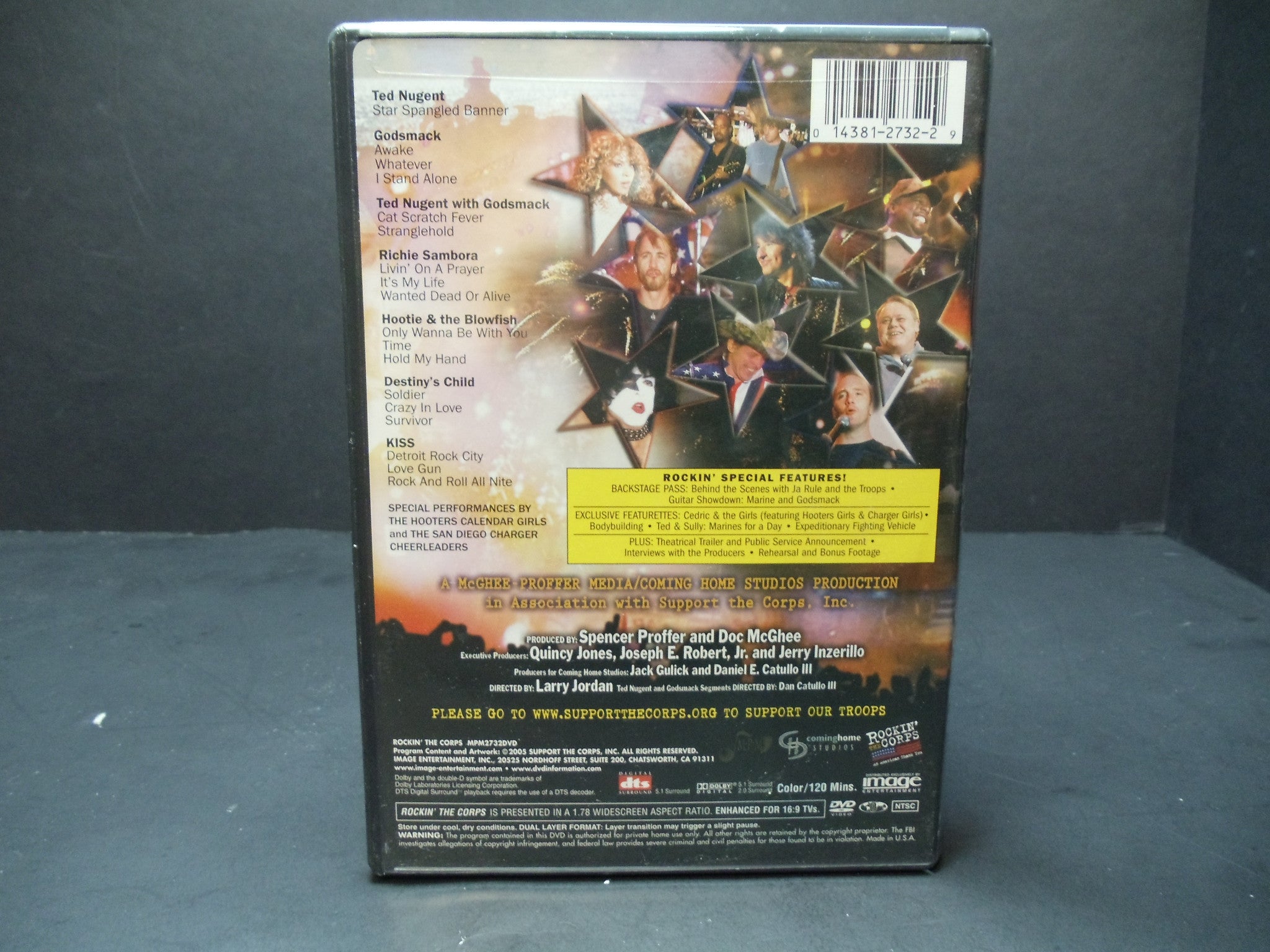 Rockin' the Corps - An American Thank You (DVD, 2005) – Media