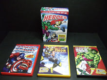 Load image into Gallery viewer, Heroes Limited Edition 3-Disc DVD set Captain America - Thor - Incredible Hulk