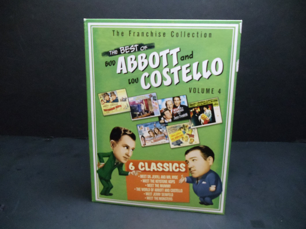 The Best of Bud Abbott Lou Costello - Volume 4 (DVD, 2005, 2-Disc Set)