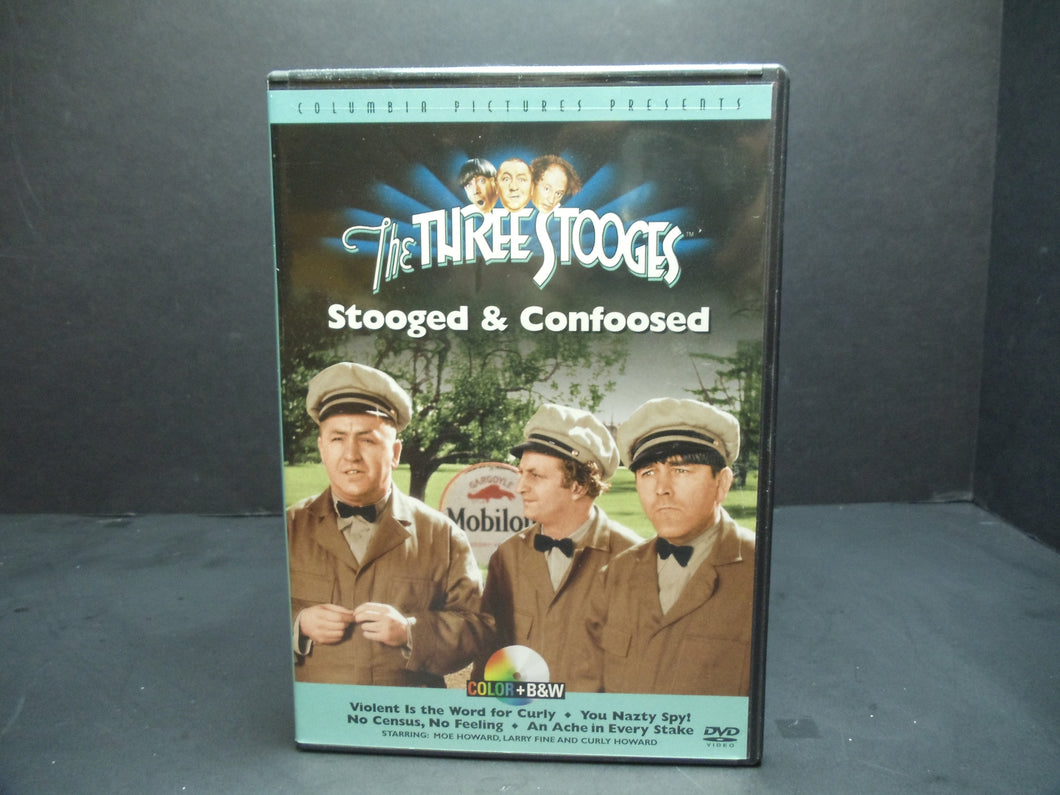 The Three Stooges - Stooged and Confoosed (DVD, 2004, Colorized)