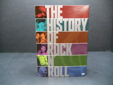 The History of Rock N Roll Boxed Set (DVD, 2004, 5-Disc Set)