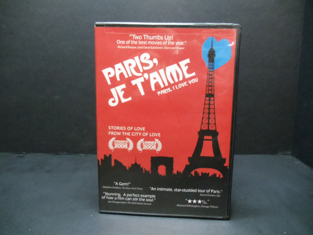 Paris, Je T'aime (DVD, 2007, Widescreen)