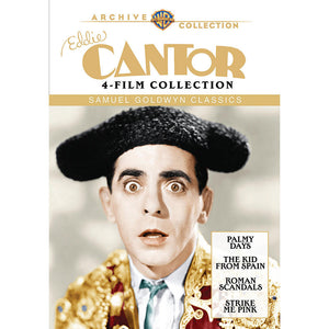 Eddie Cantor Goldwyn Collection - DVD - 4 FILMS!  Palmy Days - Roman Scandals