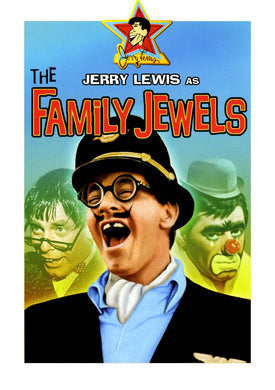 The Family Jewels - DVD - 1965 Jerry Lewis Sebastian Cabot Donna Butterworth