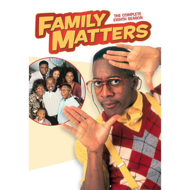 Family Matters The Complete Eighth Season ( 8 )- DVD - Jaleel White - Urkel