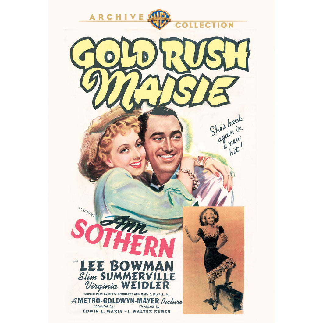 Gold Rush Maisie - DVD - 1940 Ann Sothern, Lee Bowman, Slim Summerville