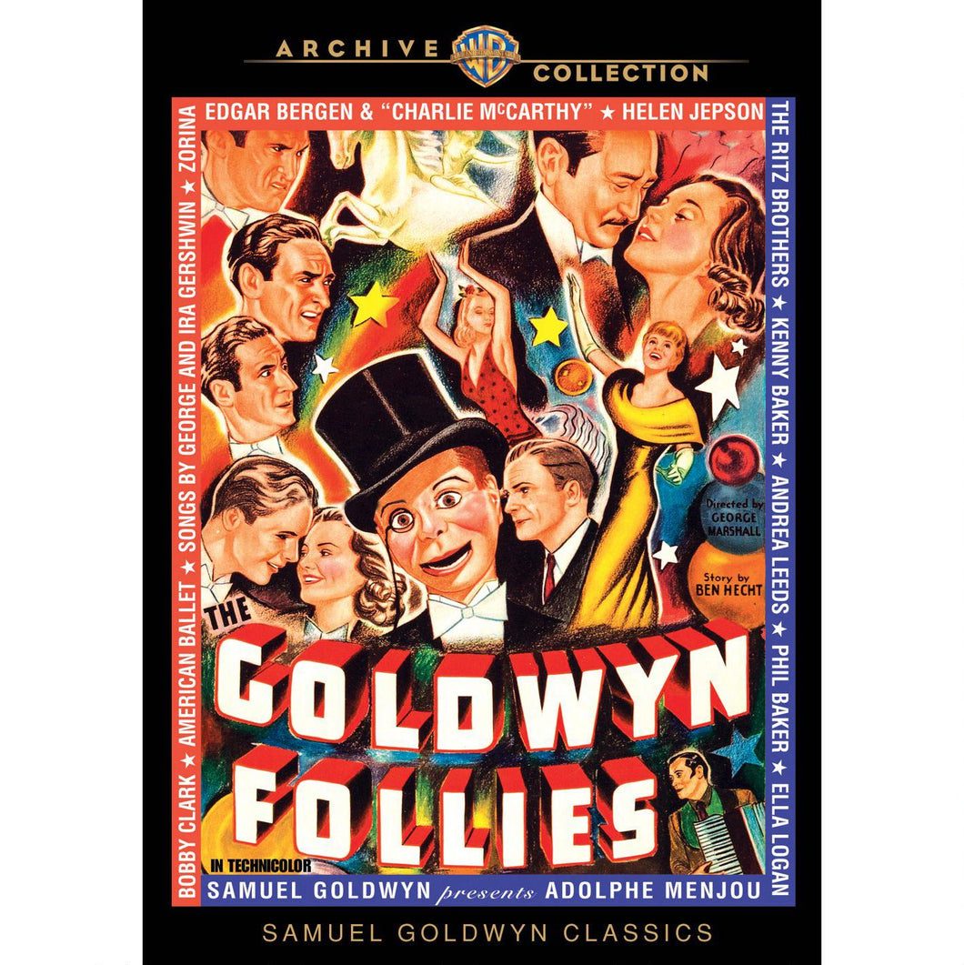 Goldwyn Follies - DVD - 1938 Adolphe Menjou, The Ritz Brothers, Charlie McCarthy