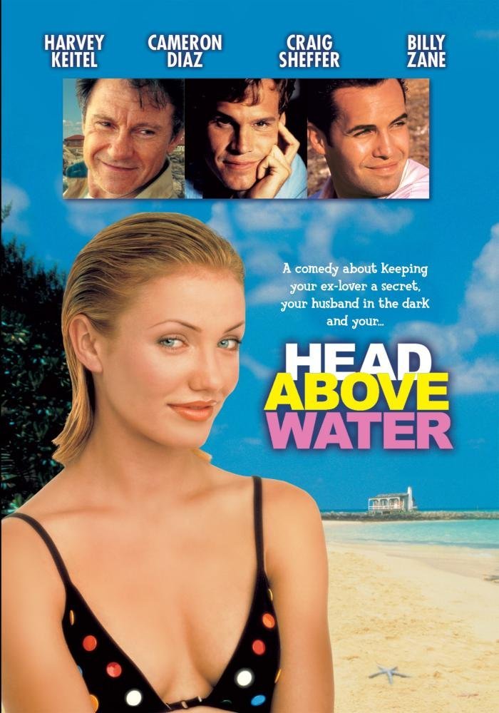 Head Above Water - DVD - 1996 - Harvey Keitel, Cameron Diaz, Craig Sheffer