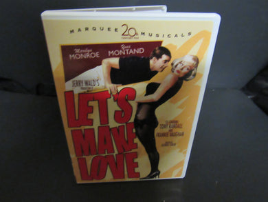 LET'S MAKE LOVE - DVD - FOX MARQUEE MUSICALS EDITION  - Marilyn Monroe