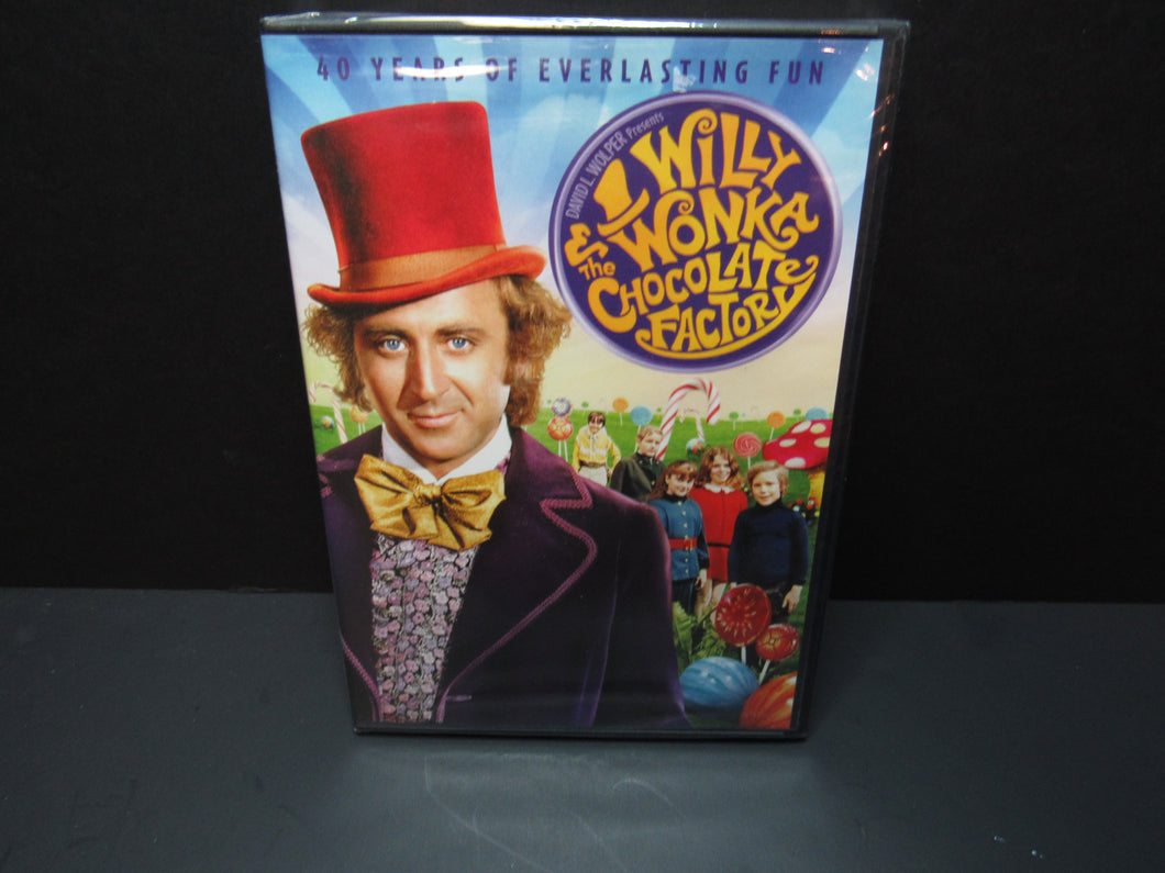 Willy Wonka and the Chocolate Factory (DVD, 2011, 40th Anniversary) NEW SEALED!!