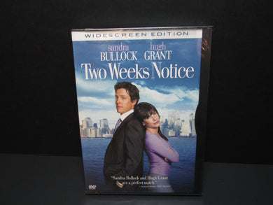 Two Weeks Notice (DVD, 2003, Widescreen, Snapcase)