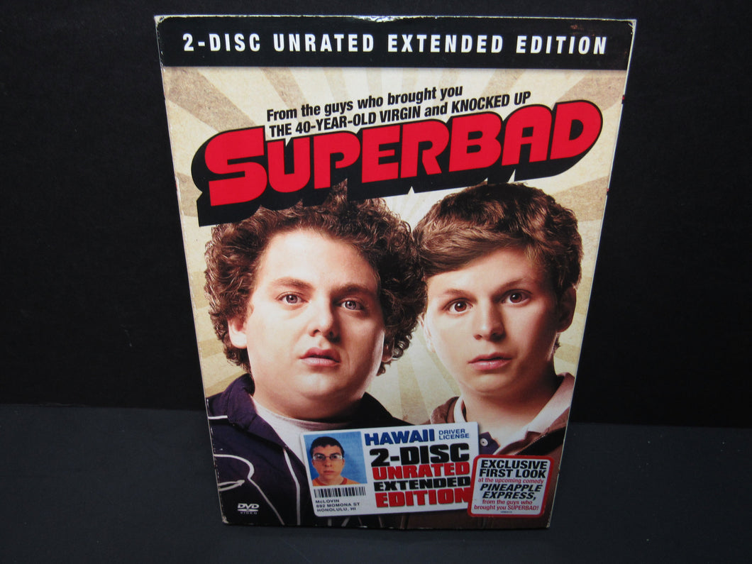 Superbad (DVD, 2007, 2-Disc Set, Special Edition; Unrated)